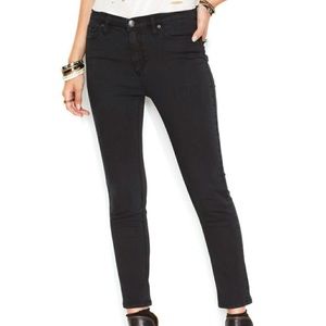 Free people high waisted skinny black pants jeans